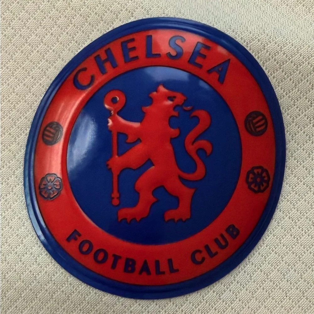 Nike Chelsea Football Club Soccer Jersey Large #20 Palmer Cream Blue Orange